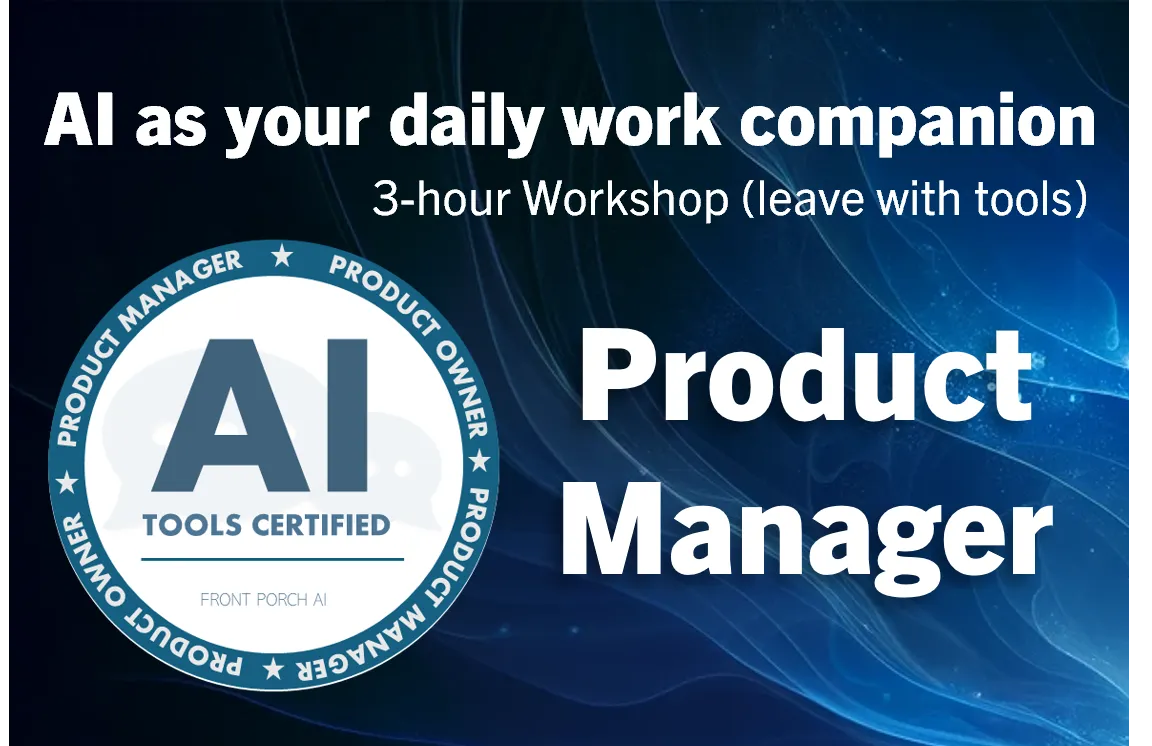 AI Product Management 3 hour workshop